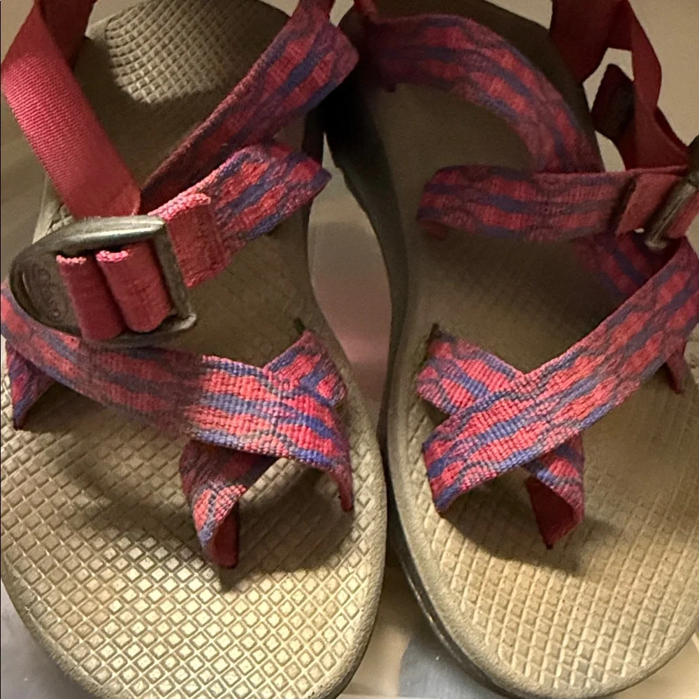 Chaco Z2 Classic Sandals Womens 7 Purple Pink Adjustable Hiking Outdoor Shoes - Picture 7 of 8